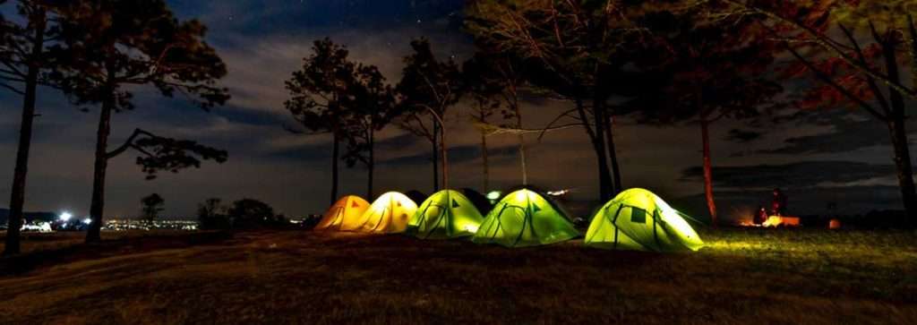 Luces para acampar