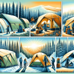 Las mejores carpas de acampar de gran capacidad para resistir las estaciones fuertes del año